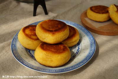 黄金玉米牛乳饼---利仁电火锅试用菜谱