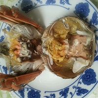 乐乐自家菜---煮螃蟹的做法图解3