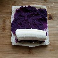 紫薯吐司卷的做法图解6