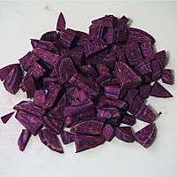 紫薯黑米糊的做法图解2