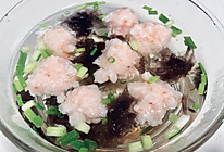 吃了还想吃的紫菜虾滑汤的做法