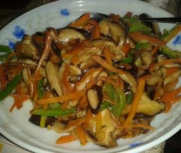 鱼香香菇的做法