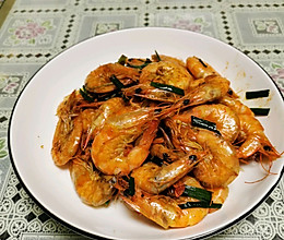 快手菜～油焖基围虾的做法