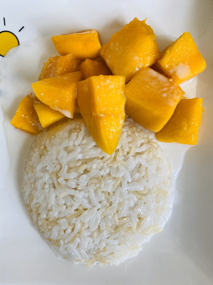 泰国椰浆芒果饭的做法