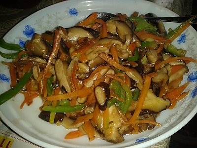鱼香香菇的做法