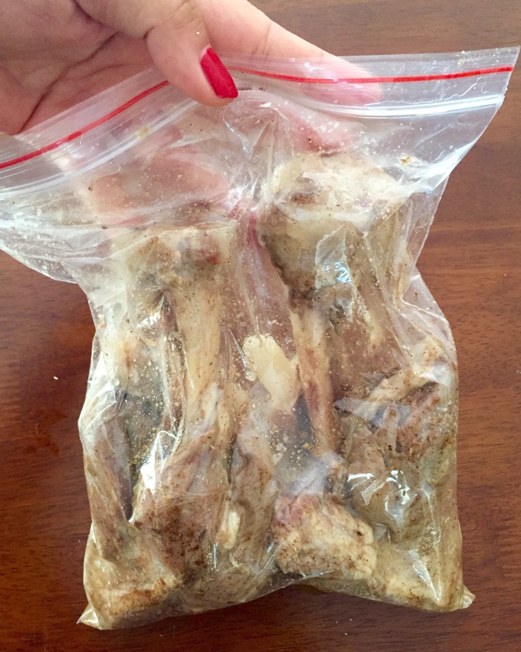 外酥里嫩烤羊腿孜然味的做法图解3