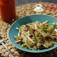韭黄肉丝炒米粉的做法图解9