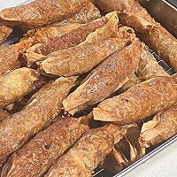 泉州小吃五香卷炸肉卷的做法图解7