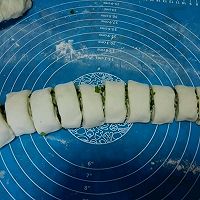 葱香花卷的做法图解5