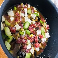 荔浦芋头焖饭的做法图解3