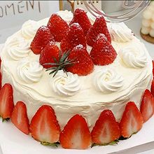 #感恩节烹饪挑战赛#草莓生日蛋糕