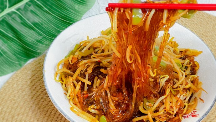 清炒豆芽
