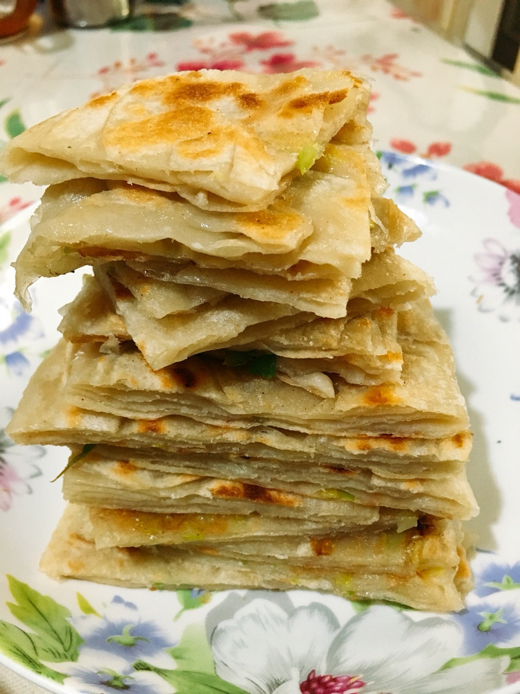 猪油葱花饼的做法