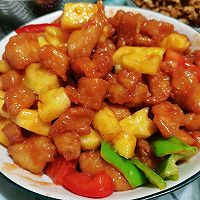 菠萝咕咾肉（鸡肉版）的做法图解9