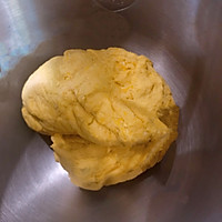 红豆沙馅南瓜面包—低油低糖版的做法图解2