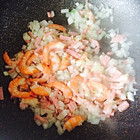 冬瓜虾仁火腿蛋花疙瘩汤的做法图解4