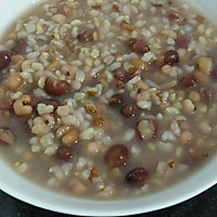 红豆薏米糙米粥的做法图解4