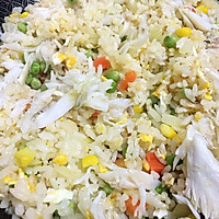 咖喱蟹肉炒饭的做法图解5