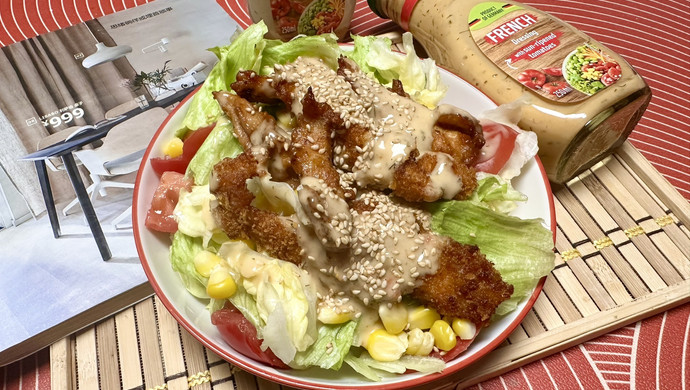 鸡胸肉沙拉