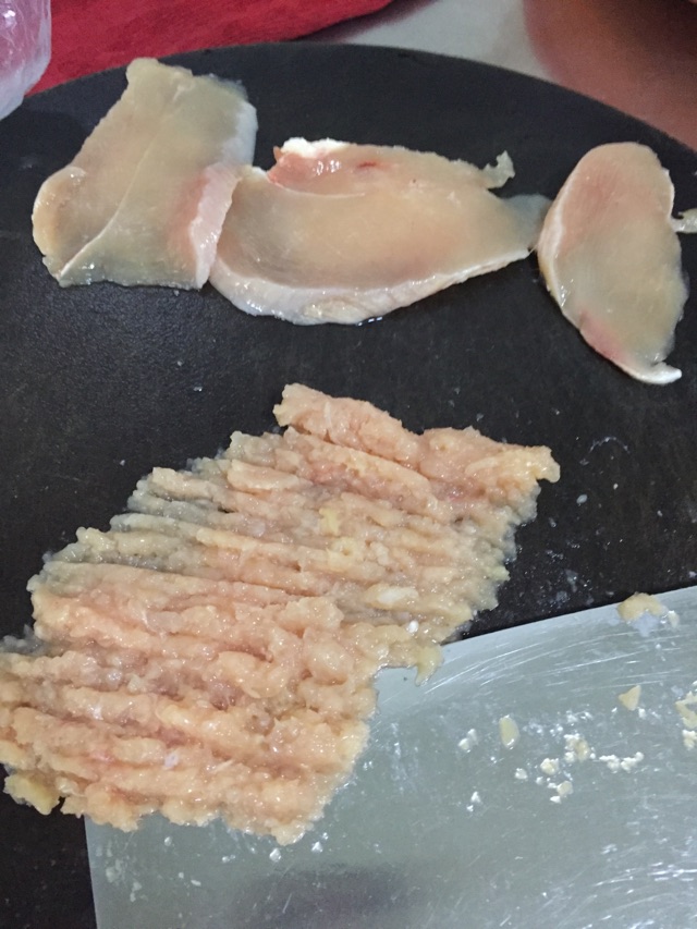 豆皮鸡肉卷的做法图解1