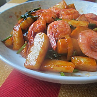 【北极虾】土豆辣辣虾的做法图解4