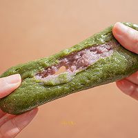软糯拉丝3天3夜不变硬青团皮的做法图解5