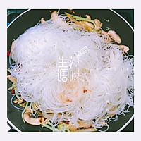 鲜菇有机蔬炒米粉的做法图解6