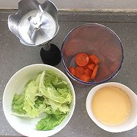 胡萝卜大白菜鹌鹑蛋羹（宝宝辅食）的做法图解1