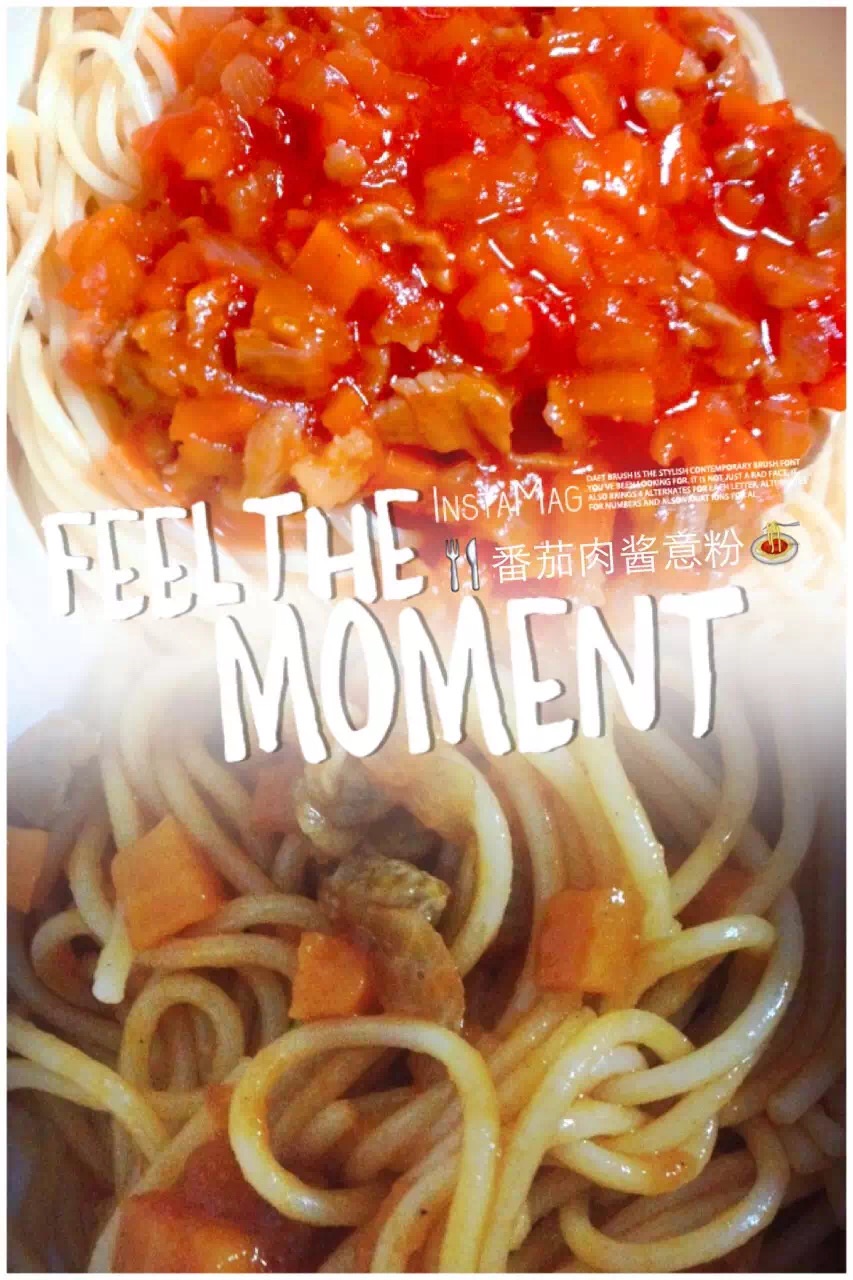 Spaghetti with meat sauce