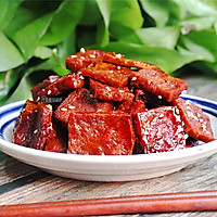 上海特色小吃——蜜汁豆干的做法图解9