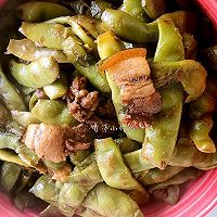 五花肉炖油豆（东北家常菜）的做法图解5