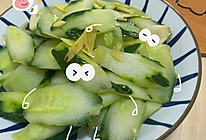 素炒青瓜的做法