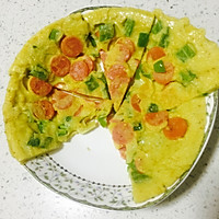 鸡蛋披萨的做法图解3