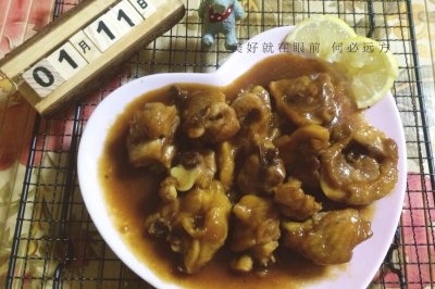 柠檬鸡腿