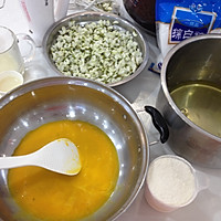 【九阳食尚学院】—槐花蛋糕卷的做法图解1