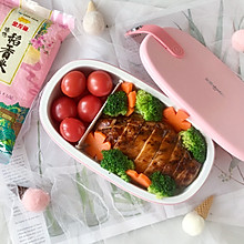 日式照烧鸡肉便当，荤素搭配营养低脂，好吃不胖！