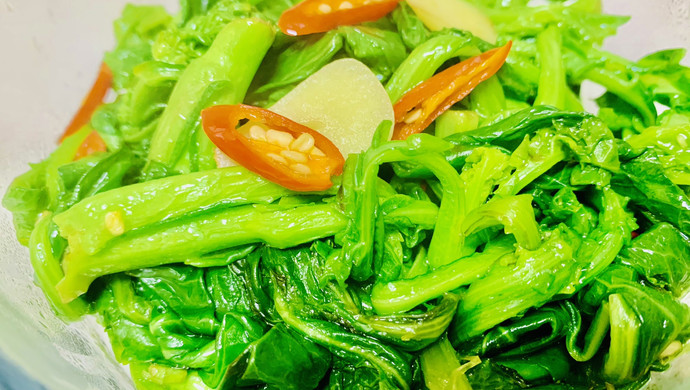 快手菜之煸炒小菜头
