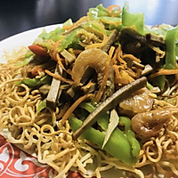 #我的女神“饭”儿#煎出香脆面饼来~海米煎面的做法图解15