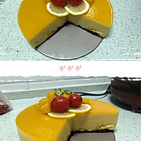 微甜的芒果慕斯蛋糕（8寸）的做法图解7