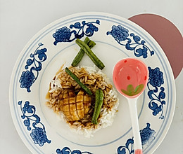 鲍鱼捞饭的做法