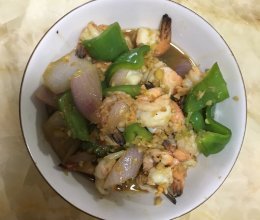 蒜蓉虾的做法