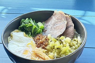 盐水牛肉&酸菜牛肉面