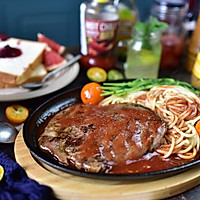 铁板牛排意面的做法图解3