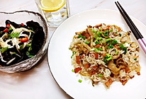 榨菜炒饭&芥末木耳的做法