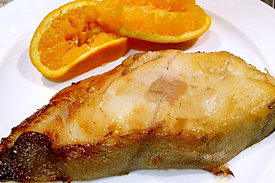 香橙煎鳕鱼