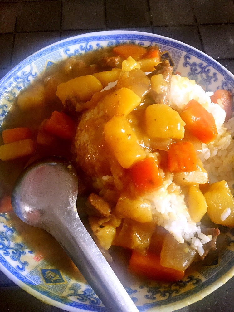咖喱牛肉饭的做法