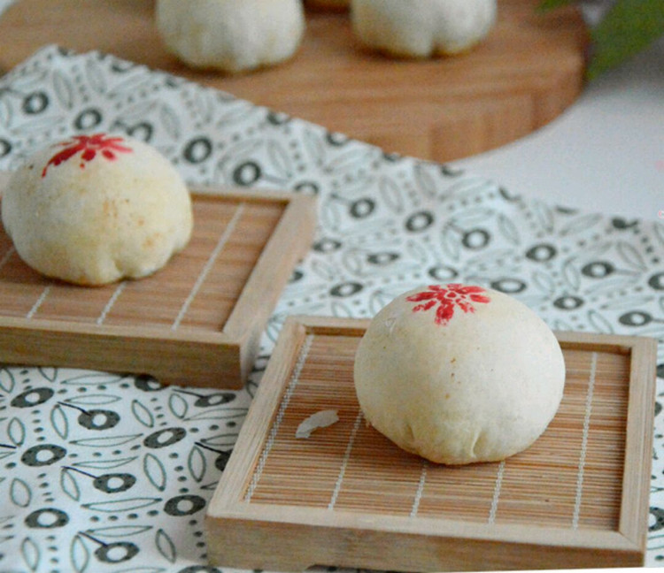 中式小点心—红豆沙印花酥皮（附印花方法）的做法