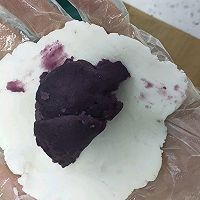 山药紫薯饼的做法图解6