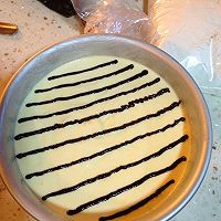 大理石芝士蛋糕（6寸圆模）的做法图解6