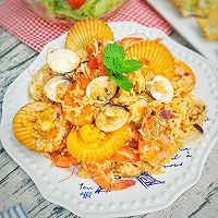 什锦海鲜饭的做法图解8